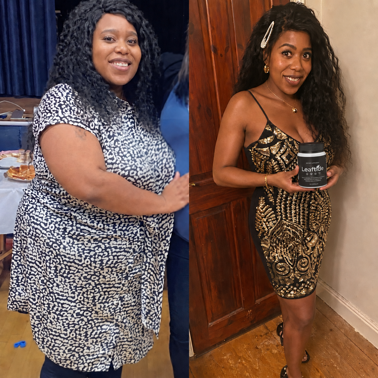 Tamika W. before and after